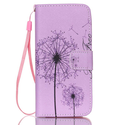 

Dandelion Design PU Leather Flip Cover Wallet Card Holder Case for IPHONE 5S