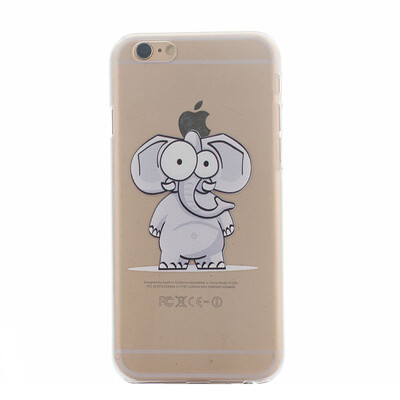 

Elephant Pattern Soft Thin TPU Rubber Silicone Gel Case Cover for IPHONE 6 Plus/6S Plus