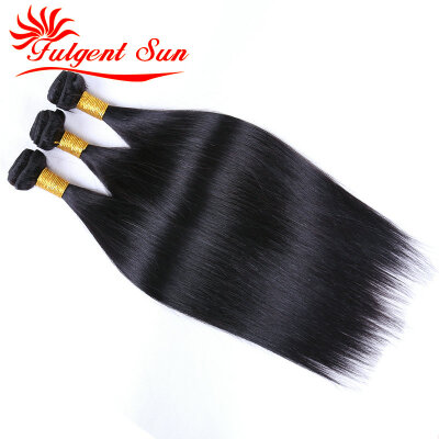 

3 pcs indian human hair bundles unprocessed virgin indian hair virgin straight human hair bundles tangle free no shedding