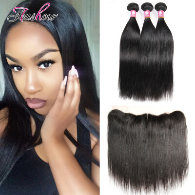 

Peruvian Virgin Hair With Closure 4pcs Lot Peruvian Straight Wave Hair Bundles with Lace Closures Peruvian Wave Hair With Closure