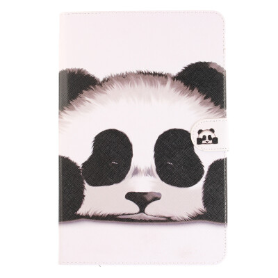 

Panda Стиль Тиснение Классический откидная крышка с подставкой Функция и слот кредитной карты для SAMUSNG GALAXY Tab A 10.1 P580N