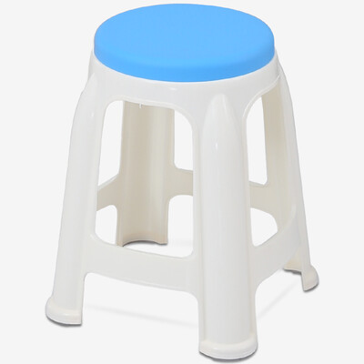 

Huacai Star Stool Casual Chair Small Stool Stool Stool Thicker Plastic Stool Blue