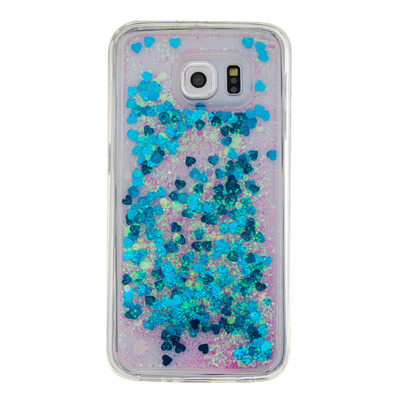 

Dynamic Quicksand Glitter Liquid Soft TPU Case Cover For SAMSUNG S6EDGE