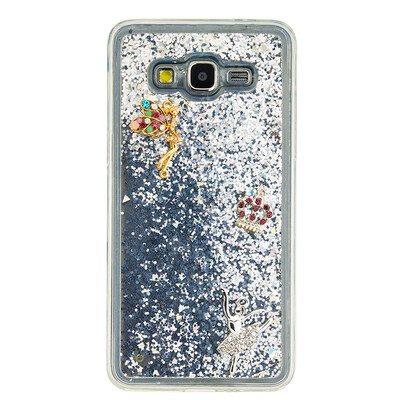 

Динамический Quicksand Блеск наливные Мягкая ТПУ чехол для SAMSUNG G530