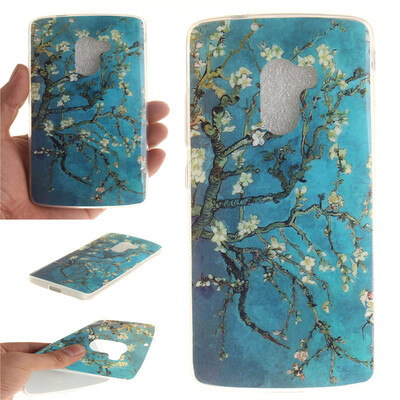 

Абрикосовое дерево шаблон Мягкий тонкий ТПУ Резиновая крышка силиконовый гель чехол для Lenovo A7010