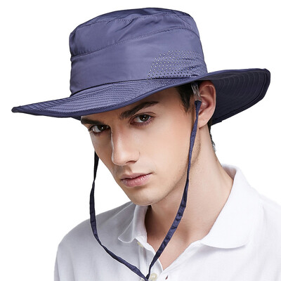

LanShiyu M0580 Sun Hat with Wind Lanyard Rated