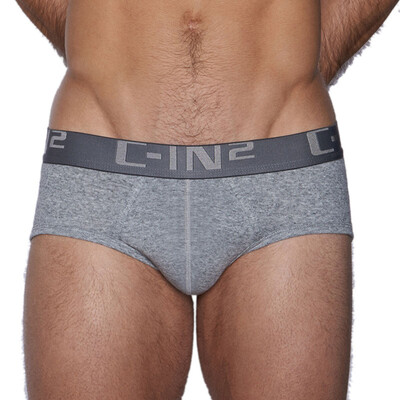 

C-IN2 original imported classic comb cotton low waist pants U lapel bag men&39s big pants 4003 gray 070
