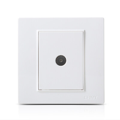 

Zhengtai (CHNT) socket panel switch socket computer + telephone socket Ya white 7L series NEW7-L20900