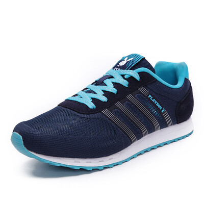 

Playboy men's shoes sports shoes outdoor hiking shoes 2017 new couple breathable running shoes 26721673 black female models 36 yards