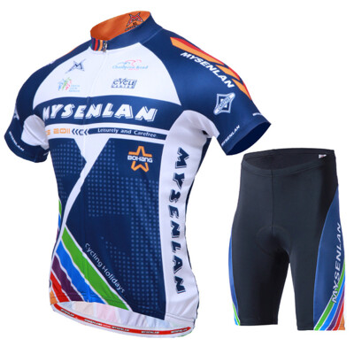 

Mai Senlan / MYSENLAN genuine short-sleeved riding suit suit male summer bike mountain bike speed dry clothes riding equipment new color road