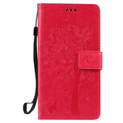 

Rose Tree Design PU Leather Flip Cover Wallet Card Holder Case for One Plus Three