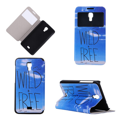 

Wild Free Design Кожа PU откидной крышки Кошелек для карты Держатель чехол для Wiko Bloom