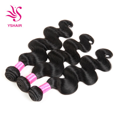 

Peruvian Body Wave Virgin Hair 3 Bundles 7A 100 Unprocessed Peruvian Remy Human Hair Weave Extensions Natural Black Color