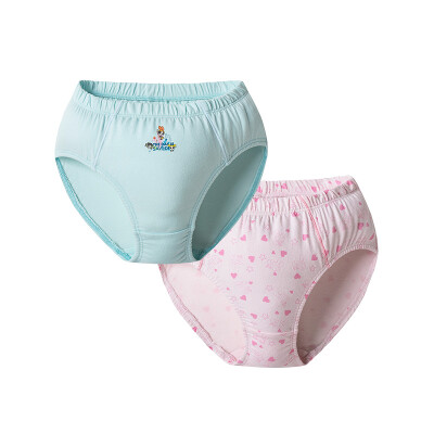 

DICI (DICI) children's cotton underwear girls in the big children's baby children's clothing girls girls triangular corner angle shorts 4C012B0 pink flower blue 120