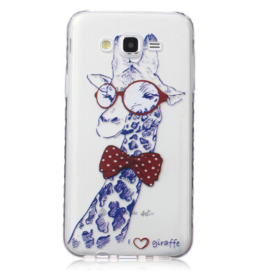 

Giraffe Pattern Soft Thin TPU Rubber Silicone Gel Case Cover for SAMSUNG GALAXY J7