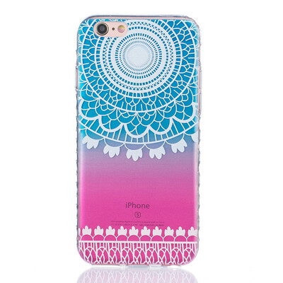 

Windbell Pattern Мягкий тонкий ТПУ Резиновая крышка случая силикона геля для IPHONE 6 / 6S