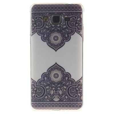 

Diagonal totem Pattern Soft Thin TPU Rubber Silicone Gel Case Cover for SAMSUNG GALAXY Grand Prime G530
