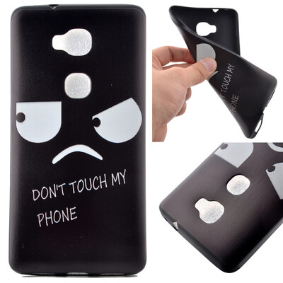 

Anger Pattern Soft Thin TPU Rubber Silicone Gel Case Cover for Huawei Honor 5XGR5