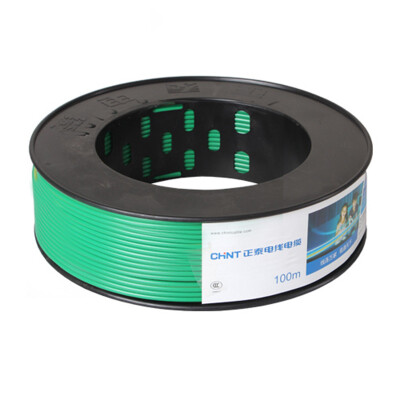 

Zhengtai CHNT wire&cable 15 square green 100 meters single copper lighting power cord