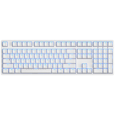 

ikbc f-108 time machine backlight cherry shaft mechanical keyboard 108 keys original Cherry axis white black shaft