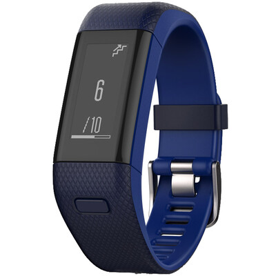 

(GARMIN) vivosmart HR dark blue intelligent optical heart rate watch heart rate real-time monitoring automatic sleep monitoring call reminder movement Bluetooth watch pedometer