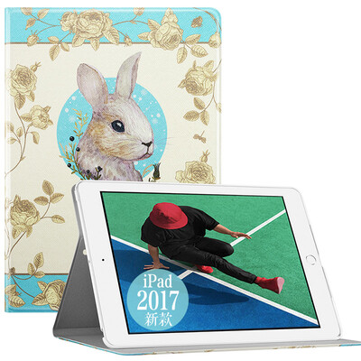 

Иллюстратора Apple, новый IPad защитная крышка 2017 года новый iPad7 защитной оболочки кобуры мультфильм популярные бренды стоят 9,7 дюйма мэн Друзья серии сладкое время