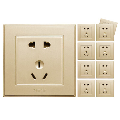 

SIMON Wall Outlet series 56C champaign gold