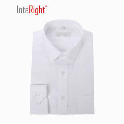 

InterIGHT ultrafine fiber iron ironing business men long sleeve shirt white 39 yards