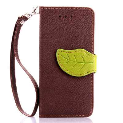 

Brown Design PU Leather Flip Cover Wallet Card Holder Case for Apple iPhone 5G5C5S