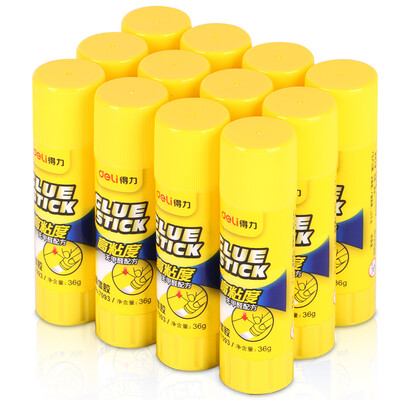 

Deli 7091 high viscosity PVP36g solid glue glue stick 12 box