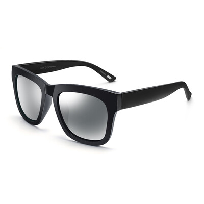 

Jingdong Supermarket TANS San Shi box sunglasses men&women retro polarized sunglasses driving mirror 1030TR black box silver