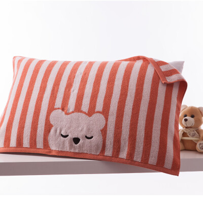 

Gold towel home textiles cotton towels twist cartoon stripes pillow towel single