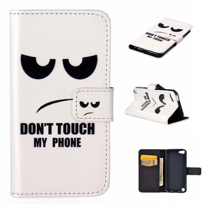 

Eye Design PU Leather Flip Cover Wallet Card Holder Case for iPad Touch 56