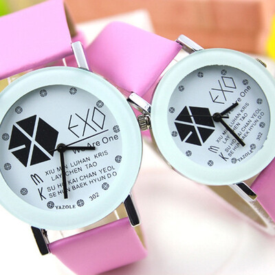 

Watch male and female students fashion needle buckle round men and women business fashion couple table YZL0520TH-2