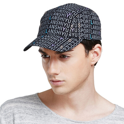 

Jingdong Supermarket Lan Shiyu M0250 Men&39s Baseball Cap Letter Tide Taps Black