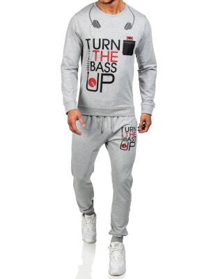 

New mens fashion long sleeve hoody&pants sets