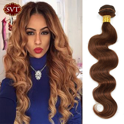 

Pineapple Wave Hair Brazilian 7a Body Wave Hair 4 Bundles Color Human Hair Extension Ombre Body Wave Light Brown Brazilian Hair