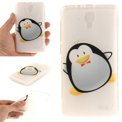 

Мультфильм пингвин шаблон Мягкий тонкий резиновый ТПУ Силиконовый чехол Гель для Lenovo A536