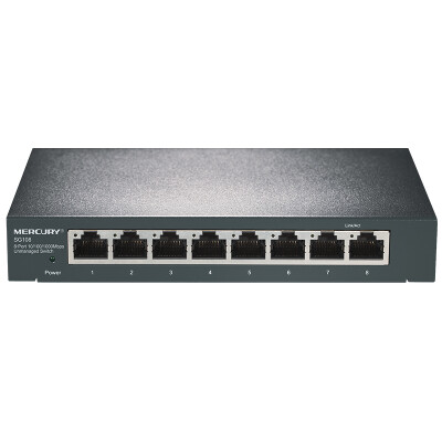 

Mercury (MERCURY) SG108M 8-port Gigabit switch network shunt