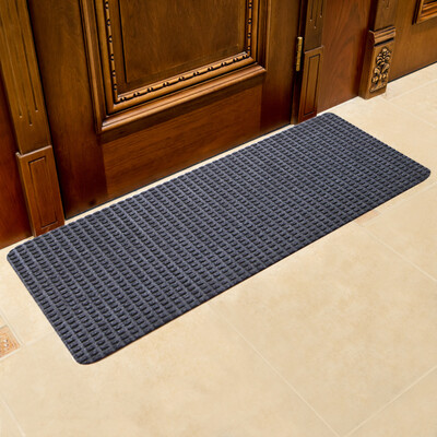 

LIDIMEI) door mat mat mat anti-skid pad gold brick suction door mat black gray nylon hot melt wear 45 * 120cm