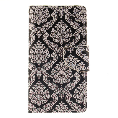 

Totem flowers Design PU Leather Flip Cover Wallet Card Holder Case for LG G4cG4 Mini