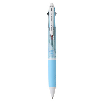 

Mitsubishi Uni MSXE3-500-07 multi-function signature pen automatic pencil 05mm 2 atomic pen 07mm pen light blue single loaded