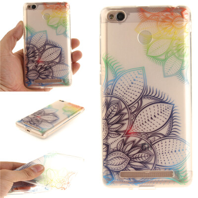 

Dream flower Pattern Soft Thin TPU Rubber Silicone Gel Case Cover for XiaoMi Red mi 3