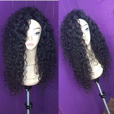 

Brazilian Curly Lace Front Wig With Baby Hair Afro Kinky Curly Lace Front Human Hair Wigs for Black Women