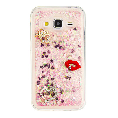 

Dynamic Quicksand Glitter Liquid Soft TPU Case Cover For SAMSUNG G360