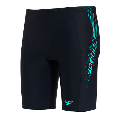 

SPEEDO men's five-step swimming pants quick-drying large yards loose knee swimsuits anti-chlorine professional swim trunks