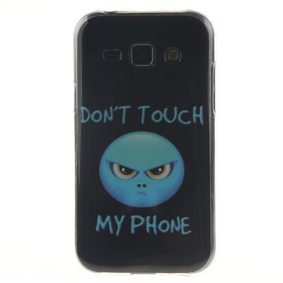 

Anger Pattern Soft Thin TPU Rubber Silicone Gel Case Cover for SAMSUNG Galaxy J1
