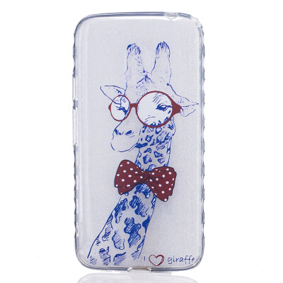 

Giraffe Pattern Soft Thin TPU Rubber Silicone Gel Case Cover for Moto G4/G4 Plus