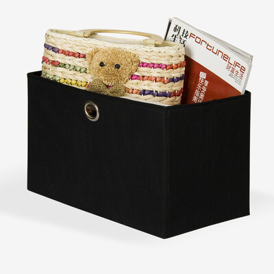 

Jingdong supermarket Huile home storage box Lubicke received cloth pumping a folding large storage box storage box storage box red 66049-2