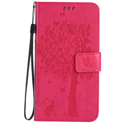 

Rose Tree Design PU Leather Flip Cover Wallet Card Holder Case for SAMSUNG A710 A72016